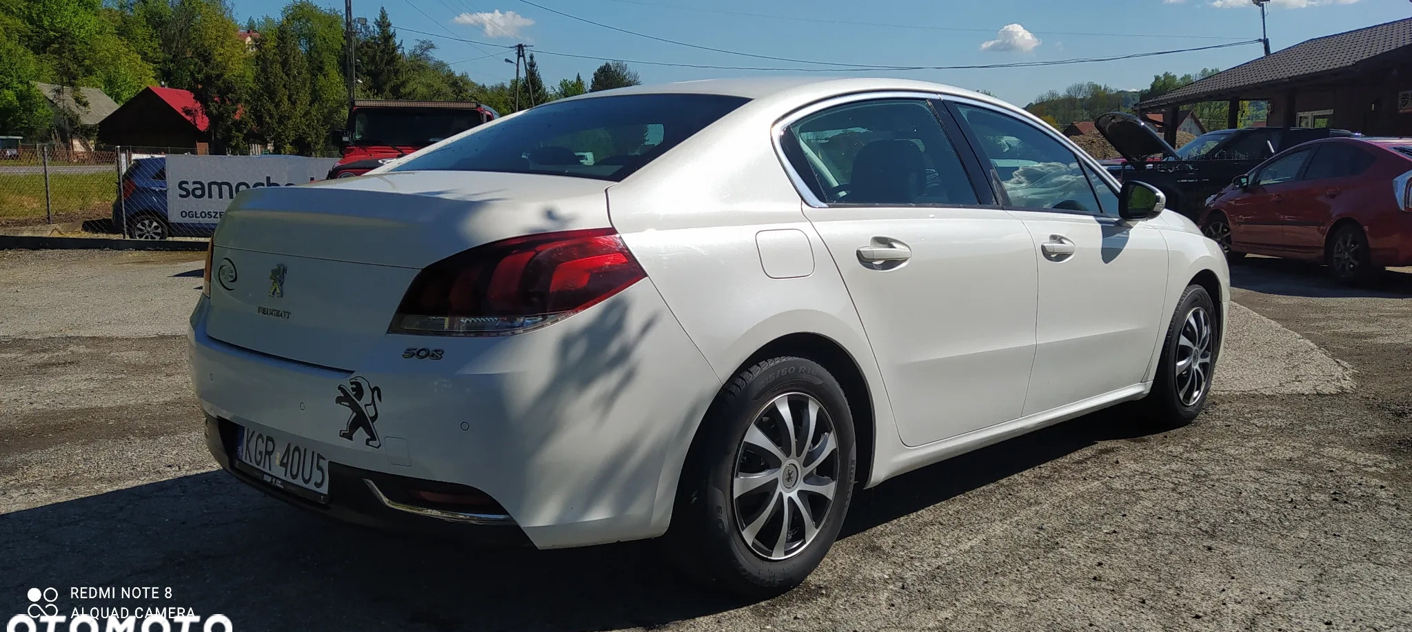 Peugeot 508 cena 42900 przebieg: 166100, rok produkcji 2015 z Rakoniewice małe 407